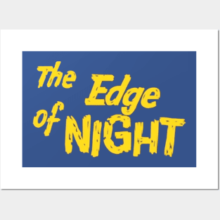 The Edge of Night TV Show Logo (Original Logo) Posters and Art